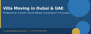 Villa Moving in Dubai